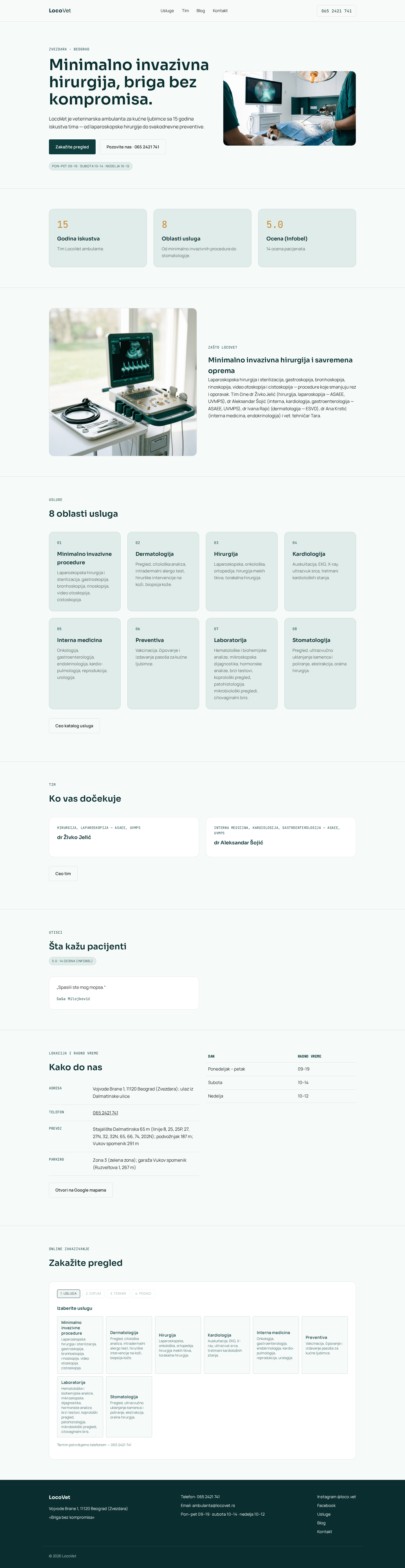 LocoVet — veterinarska ambulanta, Zvezdara